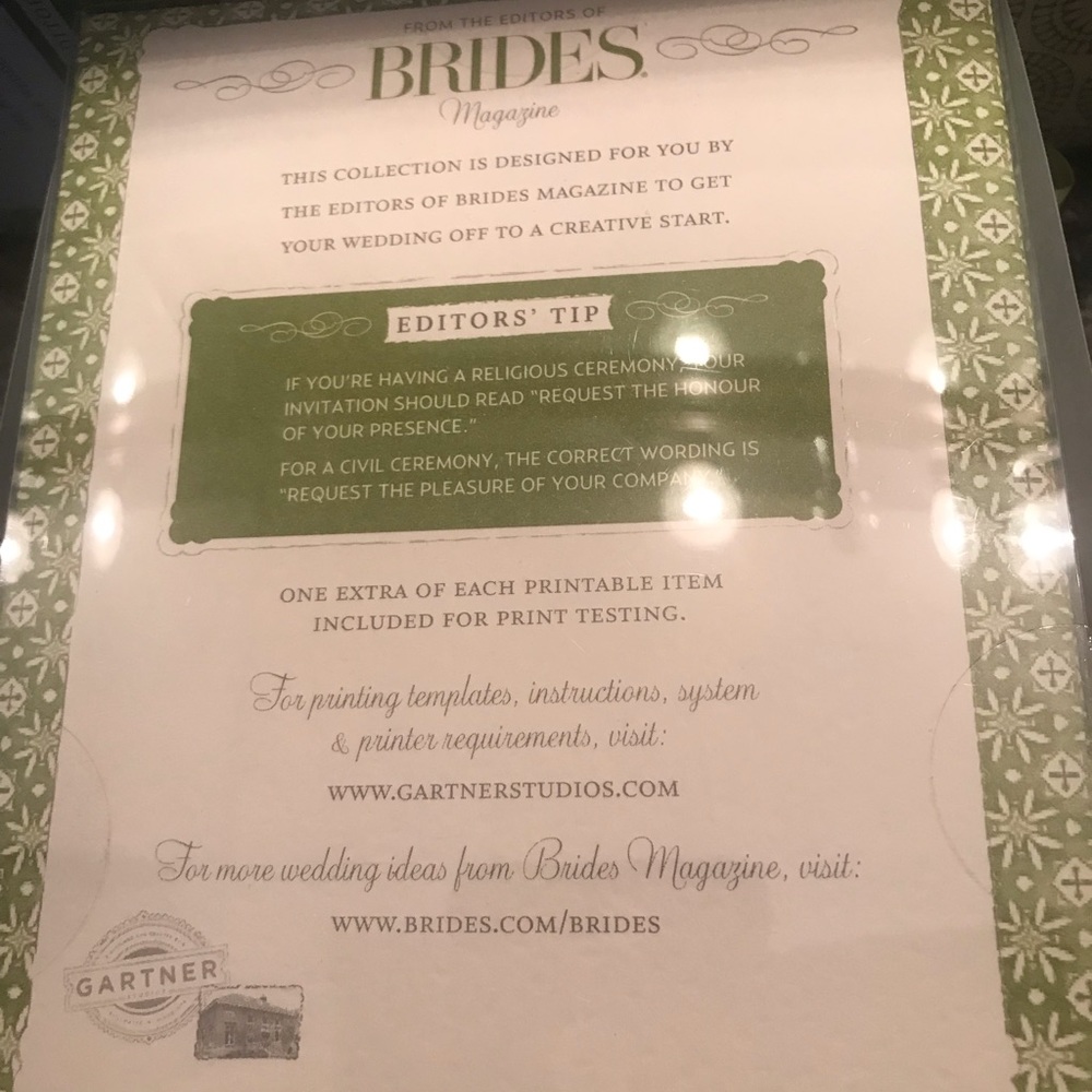 Customizable Invitations